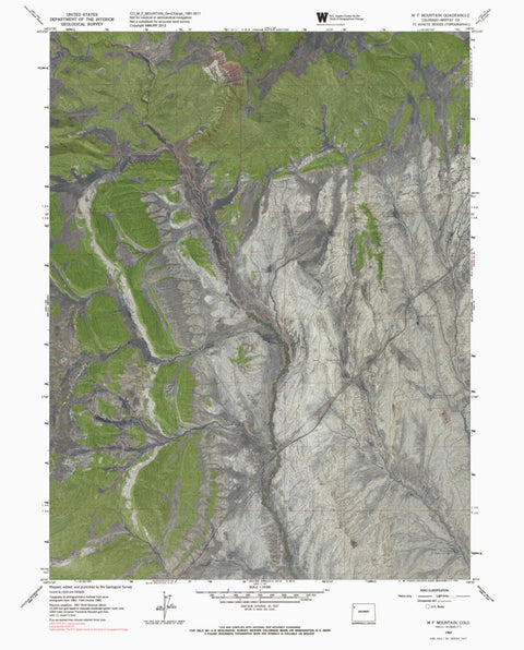 CO-M F MOUNTAIN: GeoChange 1961-2011 Preview 1