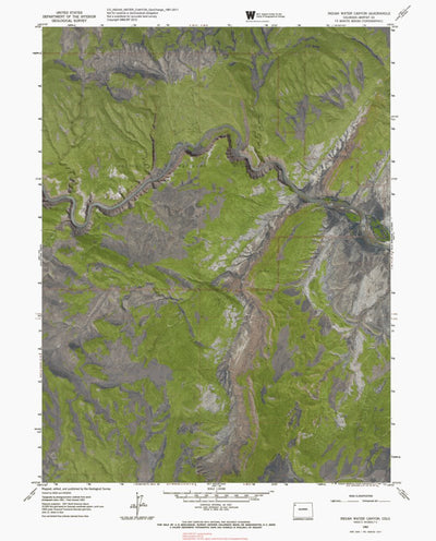 CO-INDIAN WATER CANYON: GeoChange 1961-2011 Preview 1