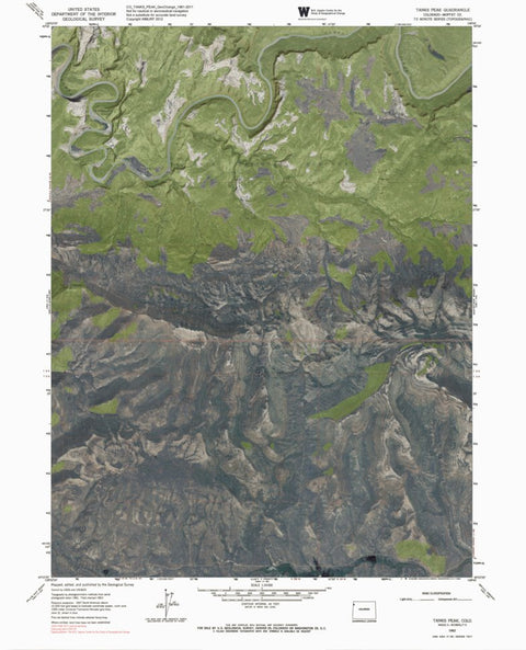 CO-TANKS PEAK: GeoChange 1961-2011 Preview 1