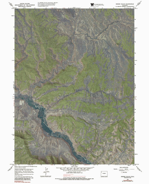 CO-SMIZER GULCH: GeoChange 1964-2011 Preview 1