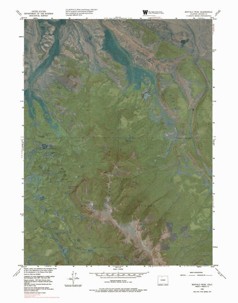CO-BUFFALO PEAK: GeoChange 1952-2011 Preview 1