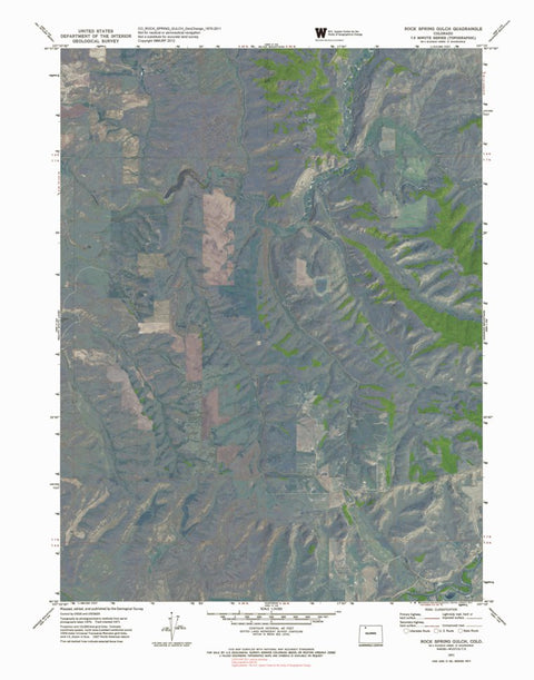 CO-ROCK SPRING GULCH: GeoChange 1970-2011 Preview 1