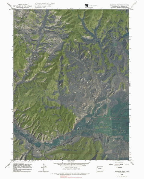CO-BUCKSKIN POINT: GeoChange 1962-2011 Preview 1