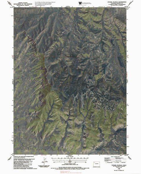 CO-CITADEL PLATEAU: GeoChange 1981-2011 Preview 1