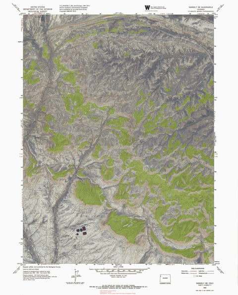 CO-RANGELY NE: GeoChange 1961-2011 Preview 1