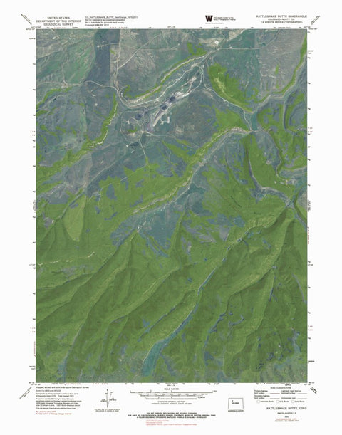 CO-RATTLESNAKE BUTTE: GeoChange 1970-2011 Preview 1