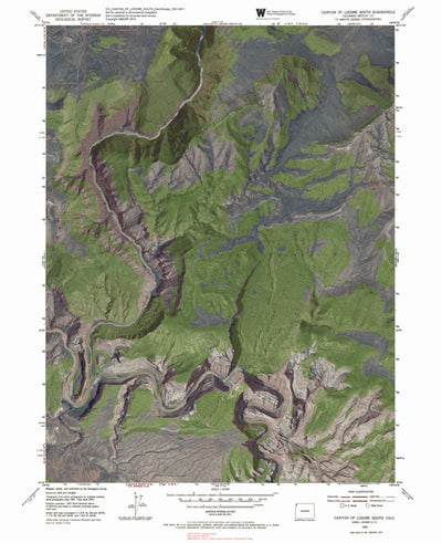 CO-CANYON OF LODORE SOUTH: GeoChange 1951-2011 Preview 1