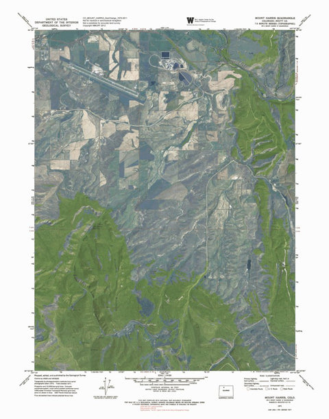 CO-MOUNT HARRIS: GeoChange 1970-2011 Preview 1