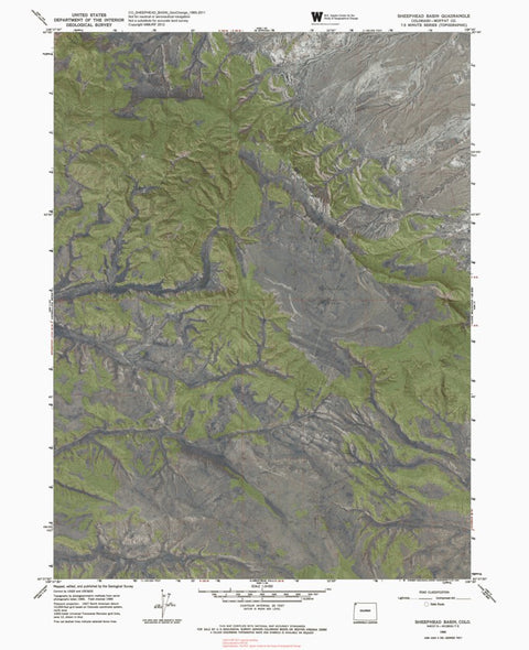 CO-SHEEPHEAD BASIN: GeoChange 1965-2011 Preview 1