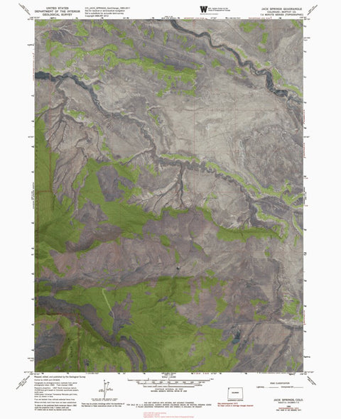 CO-JACK SPRINGS: GeoChange 1965-2011 Preview 1