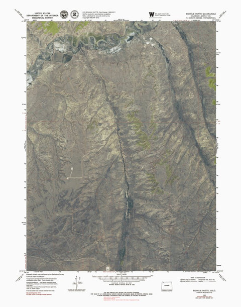 CO-BIGHOLE BUTTE: GeoChange 1968-2011 Preview 1