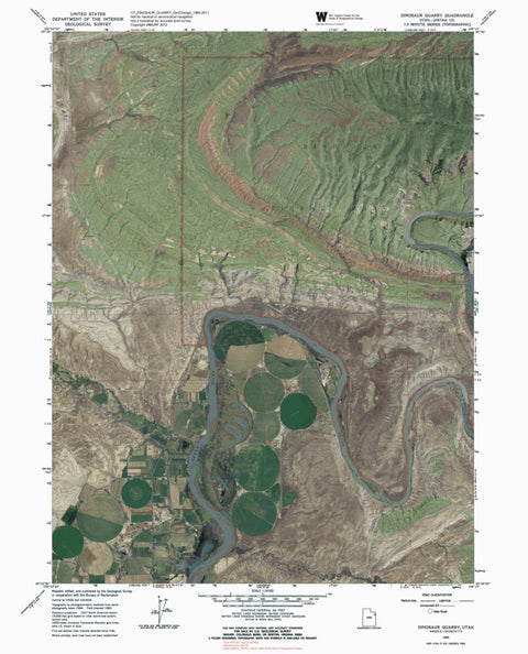 UT-DINOSAUR QUARRY: GeoChange 1964-2011 Preview 1