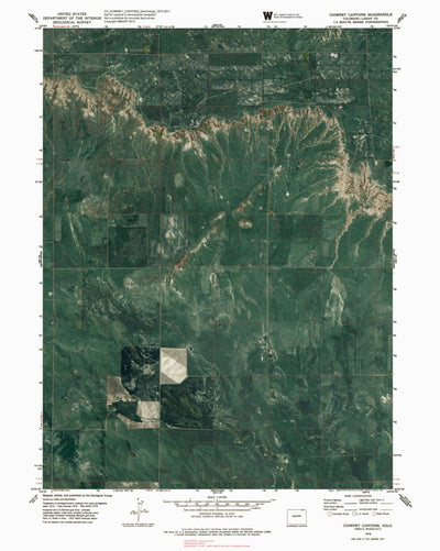 CO-CHIMNEY CANYONS: GeoChange 1973-2011 Preview 1