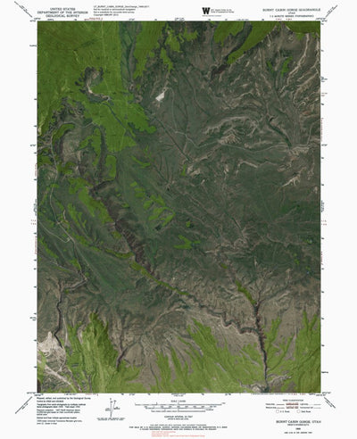 UT-BURNT CABIN GORGE: GeoChange 1949-2011 Preview 1