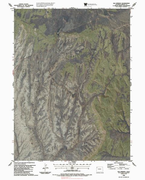 CO-ELK SPRINGS: GeoChange 1981-2011 Preview 1