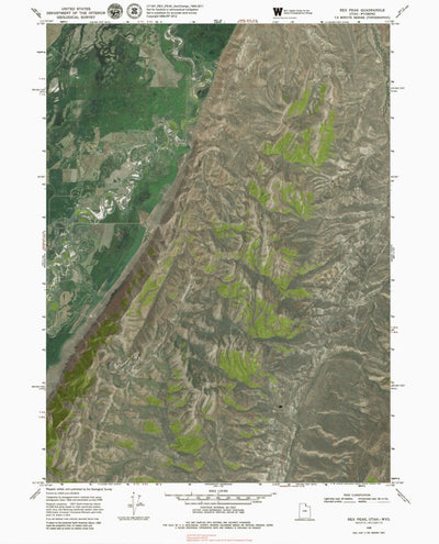 UT-WY-REX PEAK: GeoChange 1964-2011 Preview 1