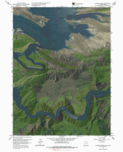 UT-WY-FLAMING GORGE: GeoChange 1950-2011 Preview 1