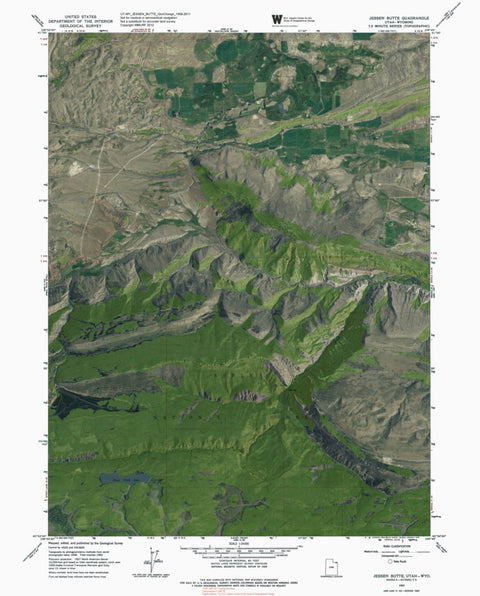 UT-WY-JESSEN BUTTE: GeoChange 1959-2011 Preview 1