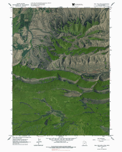 UT-WY-PHIL PICO MOUNTAIN: GeoChange 1959-2011 Preview 1