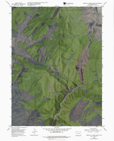 CO-CANYON OF LODORE NORTH: GeoChange 1951-2011 Preview 1