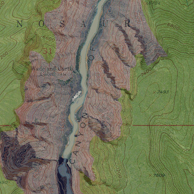 CO-CANYON OF LODORE NORTH: GeoChange 1951-2011 Preview 3