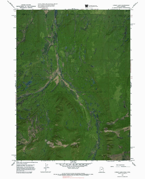 UT-WY-LYMAN LAKE: GeoChange 1963-2011 Preview 1