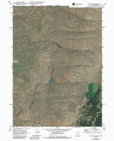 UT-WY-SOUTH LAKE: GeoChange 1968-2011 Preview 1