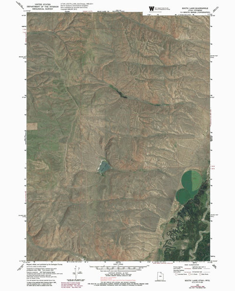 UT-WY-SOUTH LAKE: GeoChange 1968-2011 Preview 1