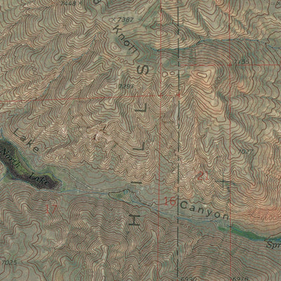 UT-WY-SOUTH LAKE: GeoChange 1968-2011 Preview 3