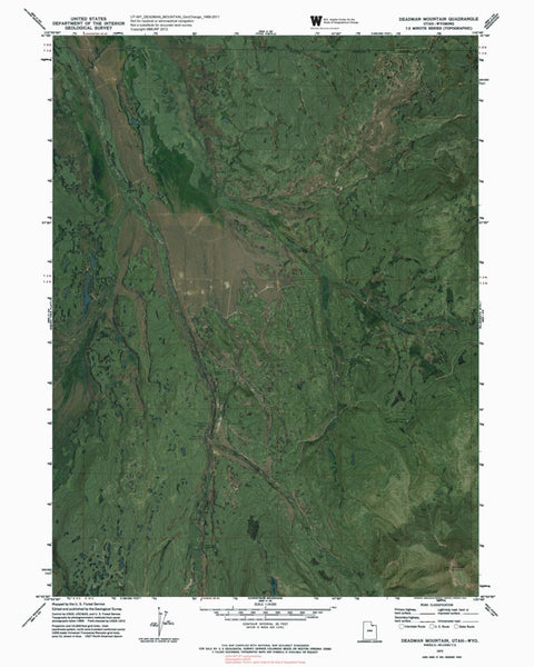 UT-WY-DEADMAN MOUNTAIN: GeoChange 1969-2011 Preview 1