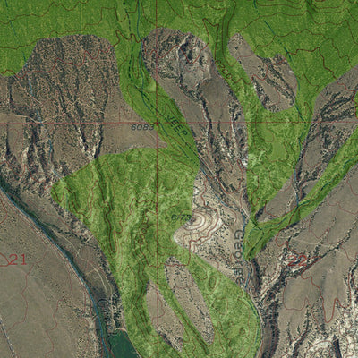 UT-CO-WILLOW CREEK BUTTE: GeoChange 1950-2011 Preview 3