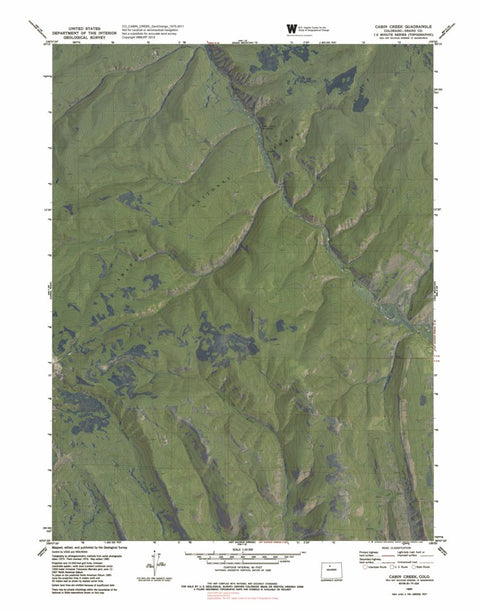 CO-CABIN CREEK: GeoChange 1975-2011 Preview 1