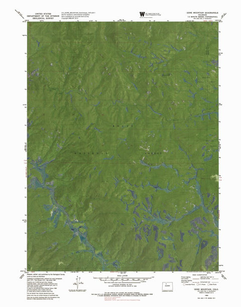 CO-GORE MOUNTAIN: GeoChange 1975-2011 Preview 1