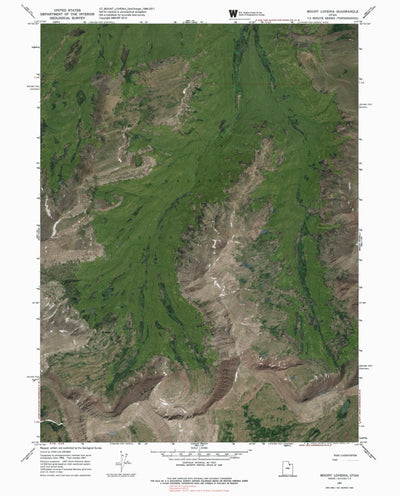 UT-MOUNT LOVENIA: GeoChange 1966-2011 Preview 1