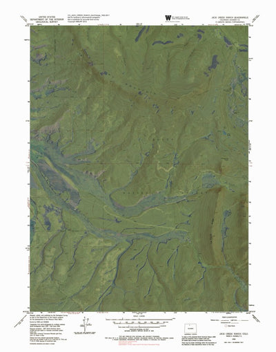 CO-JACK CREEK RANCH: GeoChange 1952-2011 Preview 1