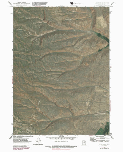 UT-SAGE CREEK: GeoChange 1968-2011 Preview 1