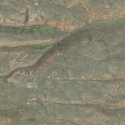 UT-SAGE CREEK: GeoChange 1968-2011 Preview 2