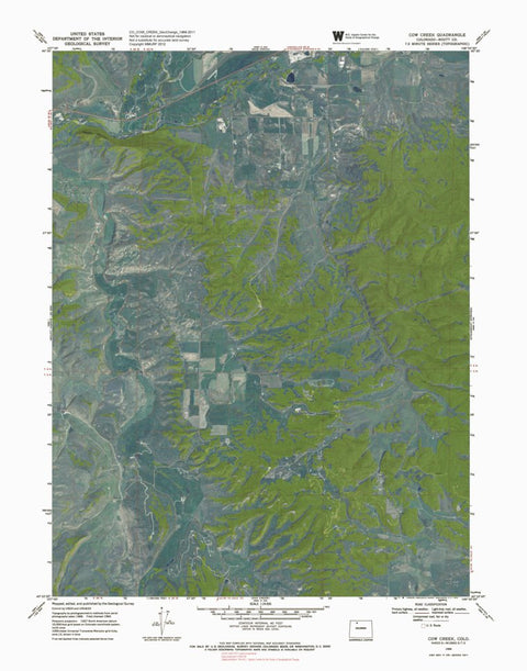 CO-COW CREEK: GeoChange 1968-2011 Preview 1