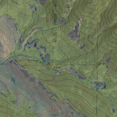 CO-JOHNNY MOORE MOUNTAIN: GeoChange 1952-2011 Preview 3