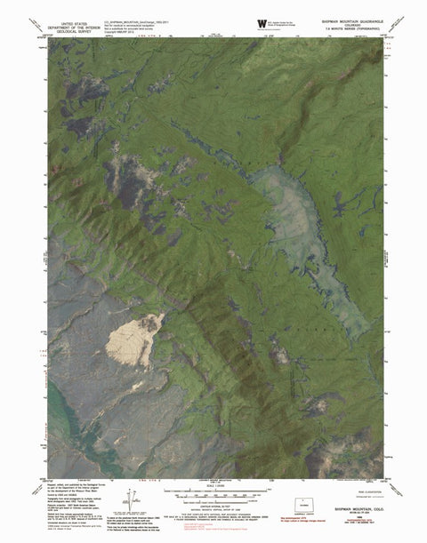 CO-SHIPMAN MOUNTAIN: GeoChange 1952-2011 Preview 1
