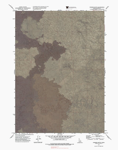 ID-FINGERS BUTTE: GeoChange 1971-2013 Preview 1