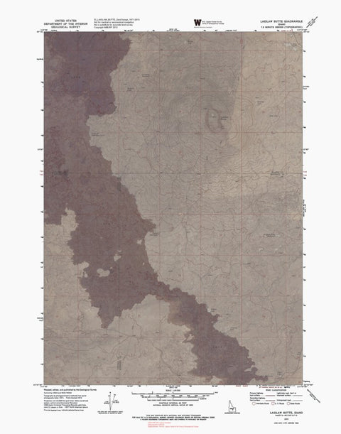 ID-LAIDLAW BUTTE: GeoChange 1971-2013 Preview 1