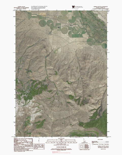 ID-LEHMAN BUTTE: GeoChange 1957-2013 Preview 1