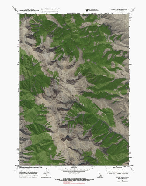 ID-SUNSET PEAK: GeoChange 1967-2013 Preview 1