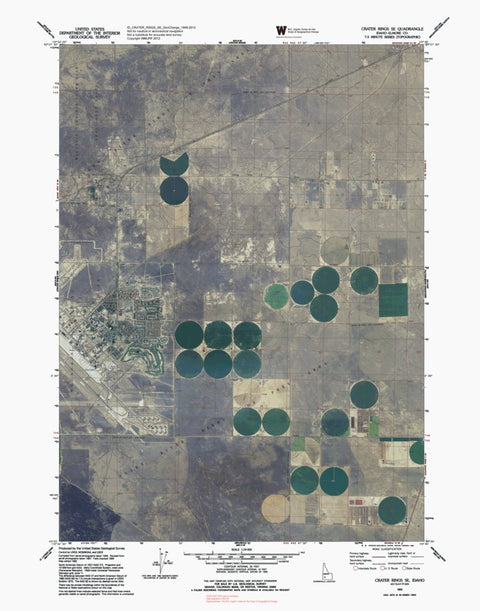 ID-CRATER RINGS SE: GeoChange 1946-2013 Preview 1