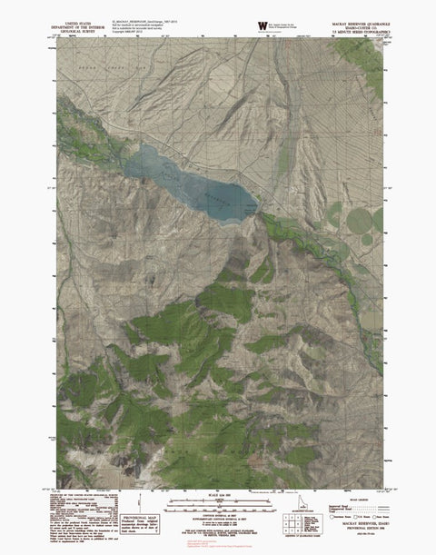ID-MACKAY RESERVOIR: GeoChange 1957-2013 Preview 1