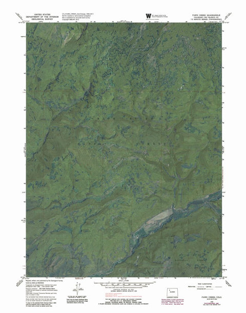 CO-FAWN CREEK: GeoChange 1962-2011 Preview 1