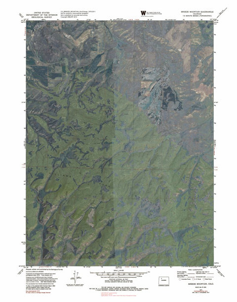 CO-BREEZE MOUNTAIN: GeoChange 1970-2011 Preview 1