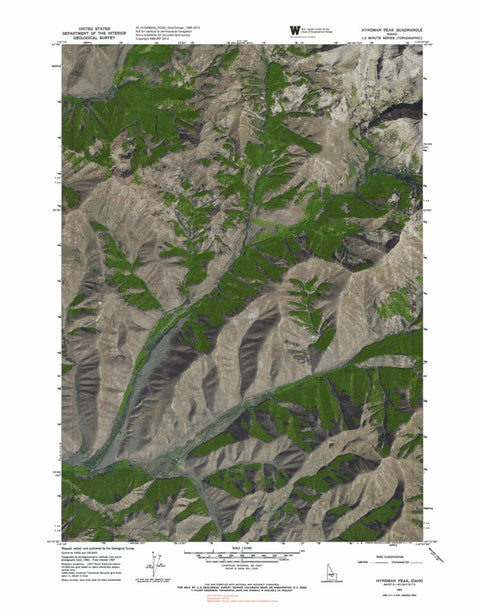 ID-HYNDMAN PEAK: GeoChange 1966-2013 Preview 1