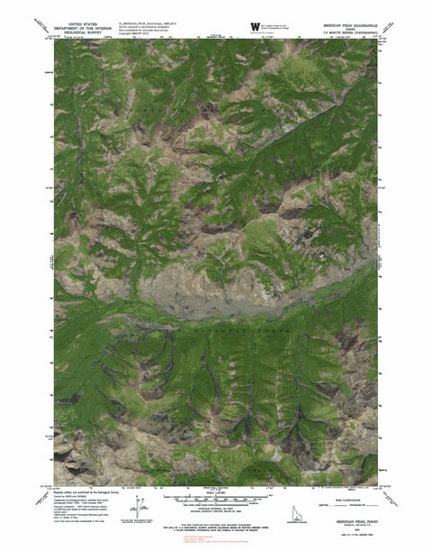 ID-MERIDIAN PEAK: GeoChange 1966-2013 Preview 1